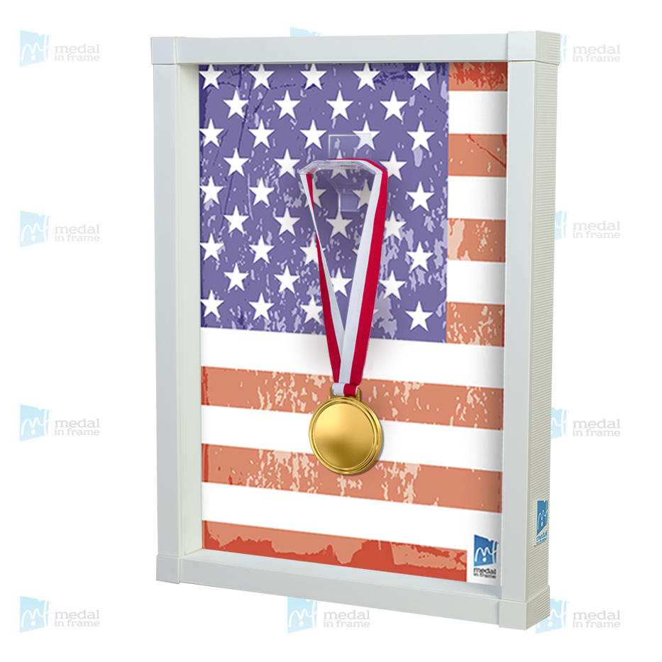 medalinframeclassic-flag-usa